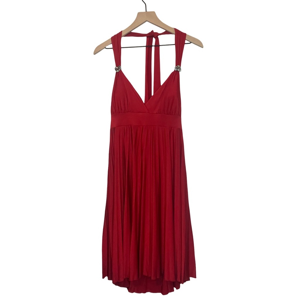 Speechless Red Backless Dress